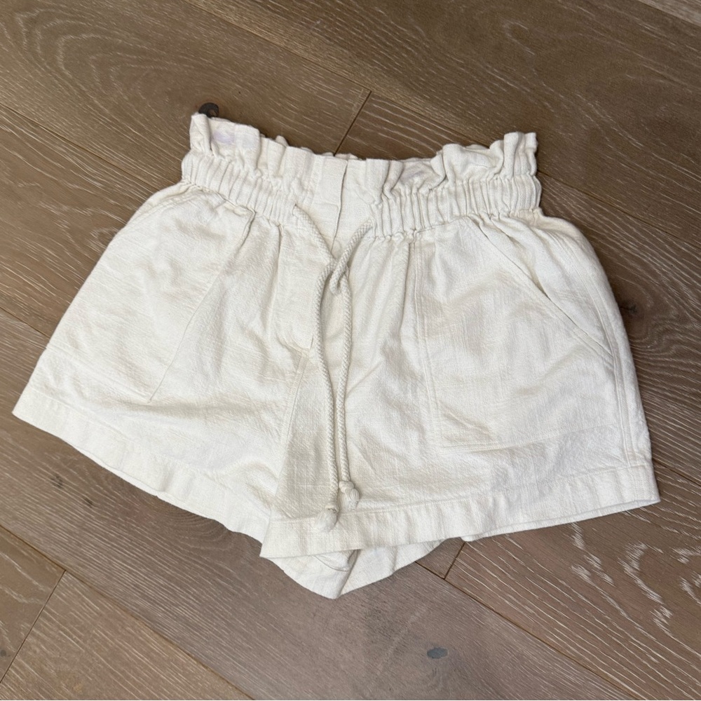 Posse linen shorts, size 6
